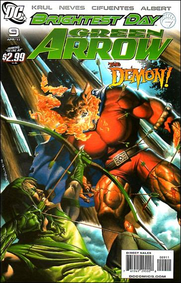Green Arrow (2010/08) issue 9 Rodolfo Migliari Cover