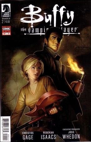 Buffy the Vampire Slayer Season 10 issue 2-C Aly Fell C2E2 Cover 1/1000