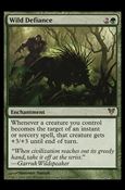 Magic the Gathering: Avacyn Restored (Base Set) card 203 Wild Defiance
