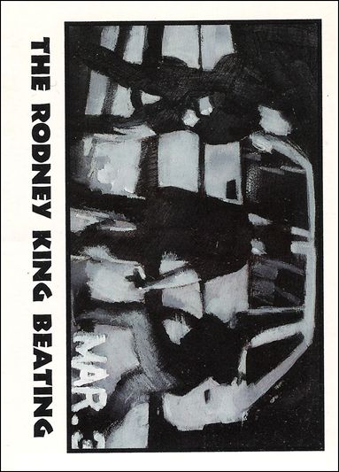 True Crime II (Bonus Subset) card A The Rodney King Beating