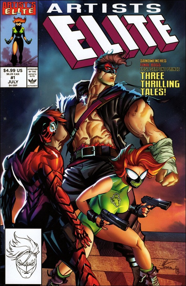 Artists Elite Presents issue 1 Ale Garza Homage Cover