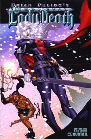 Brian Pulido's Medieval Lady Death issue 8-F Sneak Attack Cover 1/1000