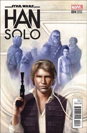 Han Solo issue 4-E Kirbi Fagan 1:25 Cover