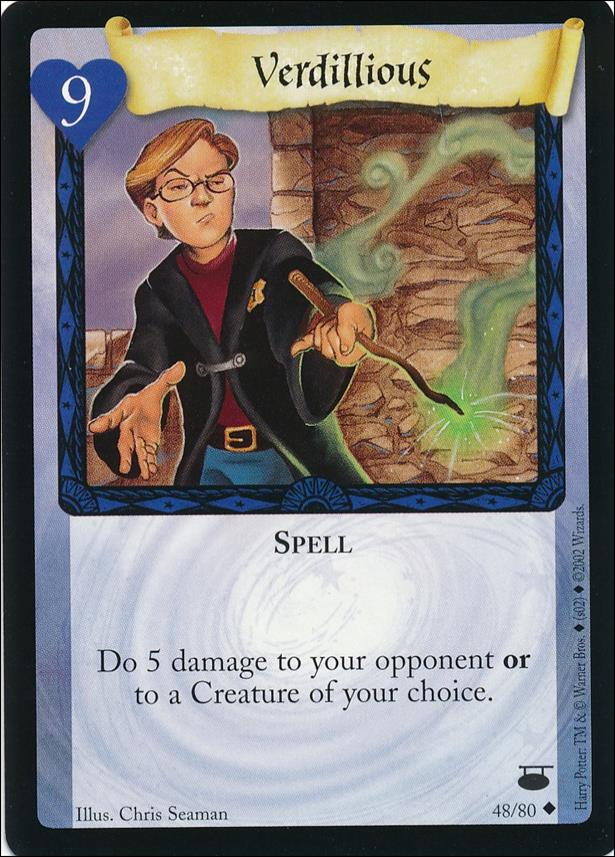Harry Potter: Diagon Alley (Base Set) card 48 Verdillious
