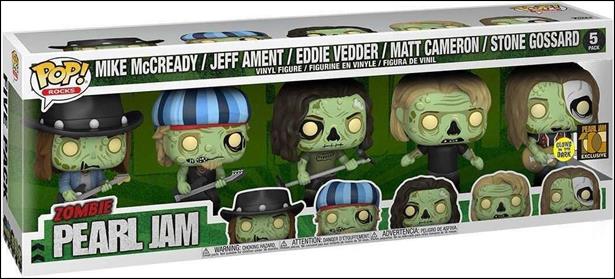 Pop! Rocks Multi-packs figure nn9 Zombie Pearl Jam (GITD) 5 Pack