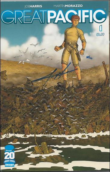 Great Pacific issue 1-E DF (Signed by Joe Harris) 1/40