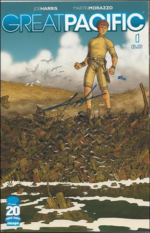 Great Pacific issue 1-E DF (Signed by Joe Harris) 1/40