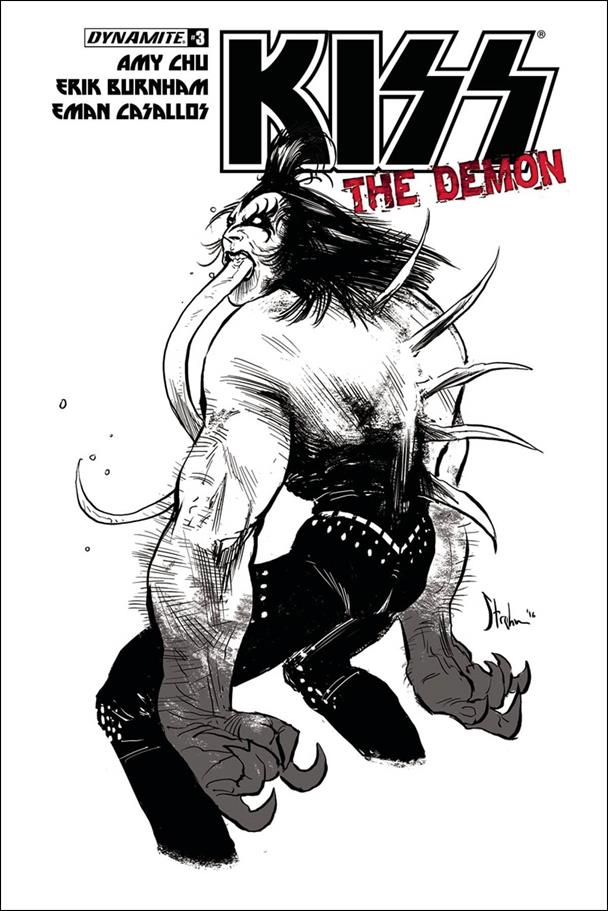 KISS: The Demon issue 3-E Kyle Strahm 1:10 Cover