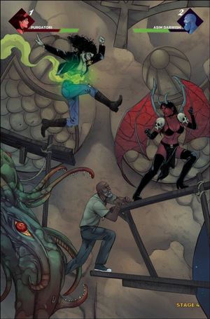 Purgatori Must Die! issue 4-H Alvaro Sarreseca 1:15 Virgin Cover