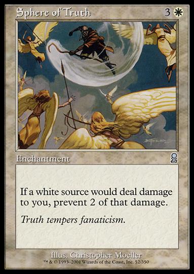 Magic the Gathering: Odyssey (Base Set) card 52 Sphere of Truth