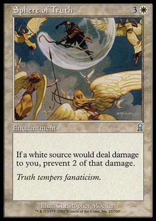 Magic the Gathering: Odyssey (Base Set) card 52 Sphere of Truth