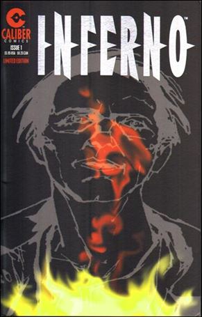 Inferno (1995) issue 1-B New Worlds Platinum Foil Limited Edition Cover