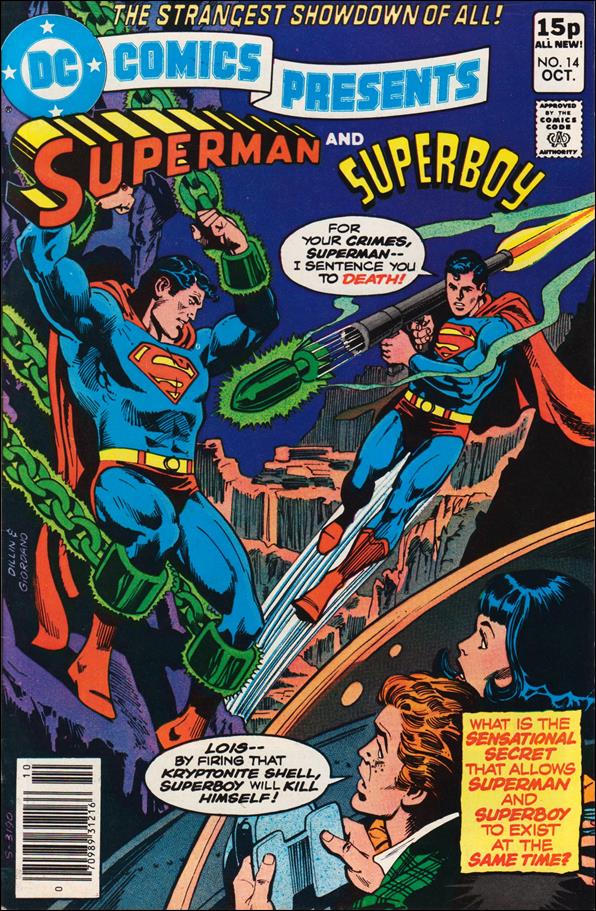 DC Comics Presents issue 14-C UK Price Cover