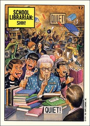 Toxic High (Base Set) card 17 School Librarian