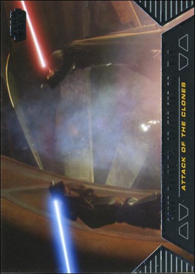 Star Wars Galactic Files (Duels of Fate Subset) card DF-2 Count Dooku vs. Anakin and Obi-Wan