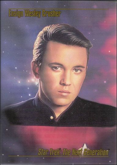 Star Trek Master Series: Series 1 (Base Set) card 16 Ensign Wesley Crusher