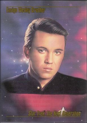 Star Trek Master Series: Series 1 (Base Set) card 16 Ensign Wesley Crusher