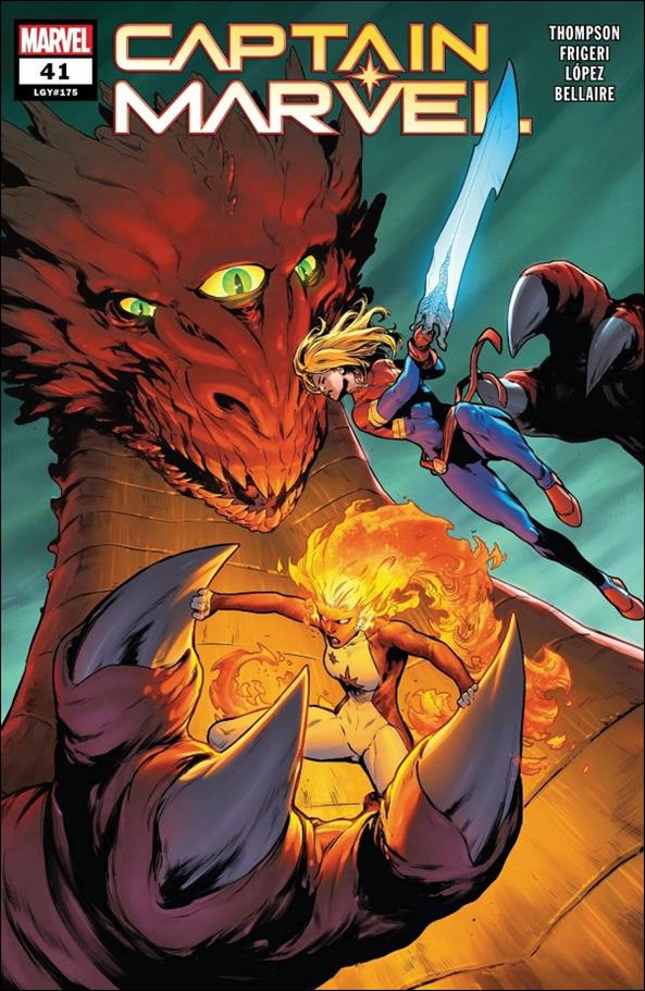 Captain Marvel (2019) issue 41 Juan Frigeri Cover