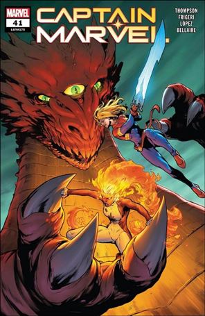 Captain Marvel (2019) issue 41 Juan Frigeri Cover