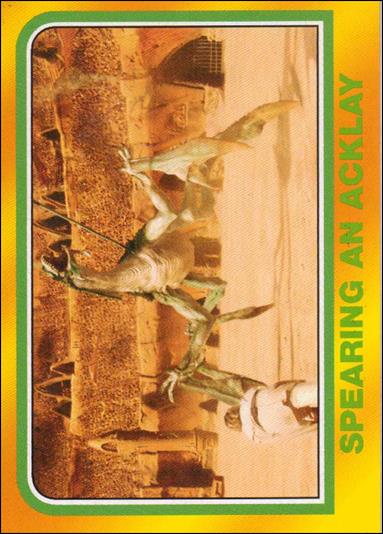 Star Wars Heritage  (Base Set) card 99 Spearing an Acklay