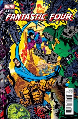 Fantastic Four (1961) issue 643-B Michael Golden Connecting Cover