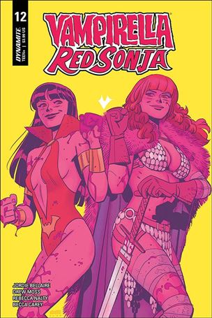 Vampirella / Red Sonja issue 12-C Leonardo Romero Cover