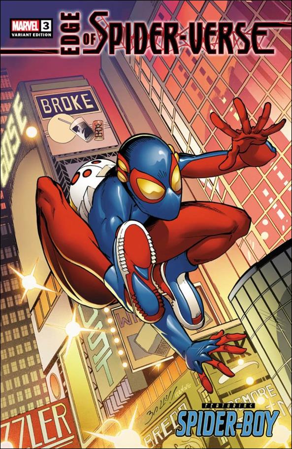 Edge of Spider-Verse (2023) issue 3-L Mark Bagley USM 1 Homage Trade JC Exclusive Cover