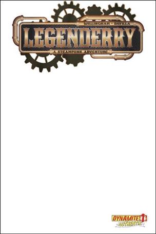 Legenderry: A Steampunk Adventure issue 1-E Blank Authentix Cover