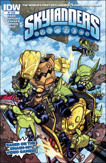 Skylanders issue 6 Fico Ossio Cover