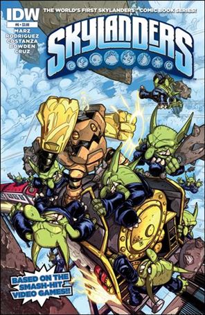 Skylanders issue 6 Fico Ossio Cover