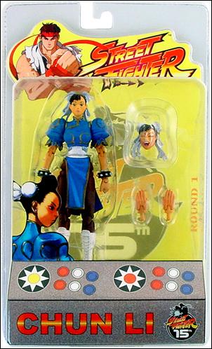 Street Fighter (Round 1) figure 1 Chun Li (Blue)