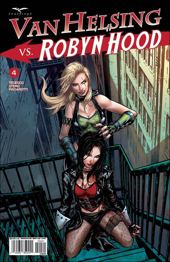 Van Helsing vs Robyn Hood issue 4-F Riveiro Cover