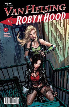 Van Helsing vs Robyn Hood issue 4-F Riveiro Cover