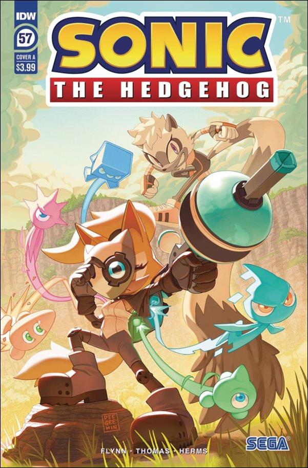 Sonic the Hedgehog (2018) issue 57 Min Ho Kim Cover