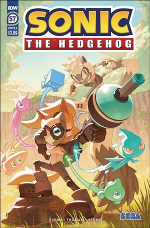 Sonic the Hedgehog (2018) issue 57 Min Ho Kim Cover