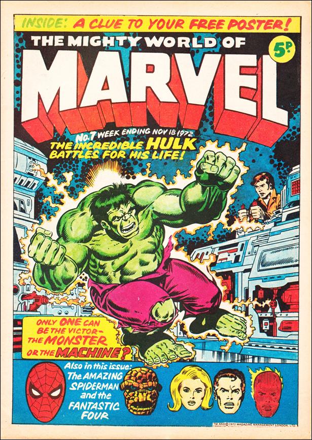Mighty World of Marvel (UK) (1972) issue 7