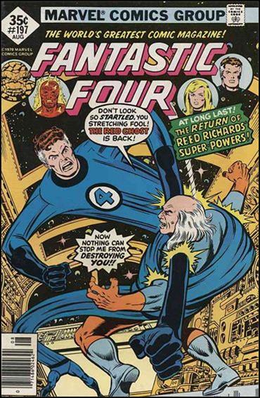 Fantastic Four (1961) issue 197-B Whitman Cover