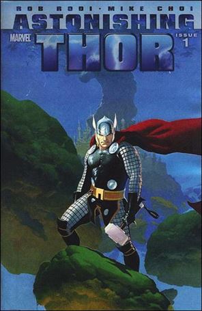 Astonishing Thor issue 1-B 1:25 Foilgram Cover