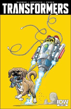 Transformers (2014) issue 48 Andrew Griffith Cover