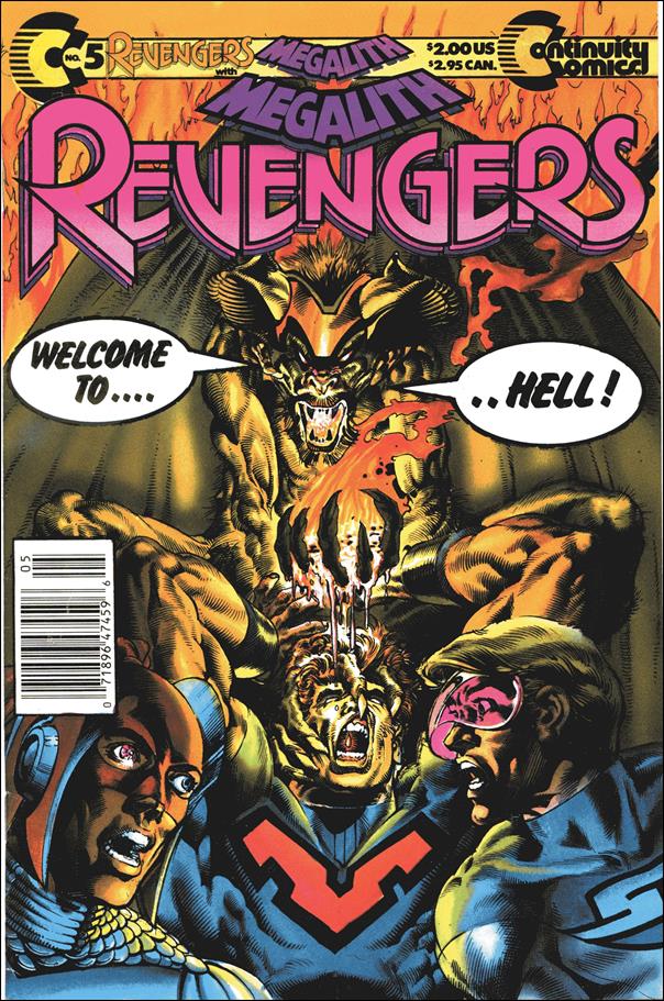 Revengers Featuring Megalith issue 5-B Newsstand Edition