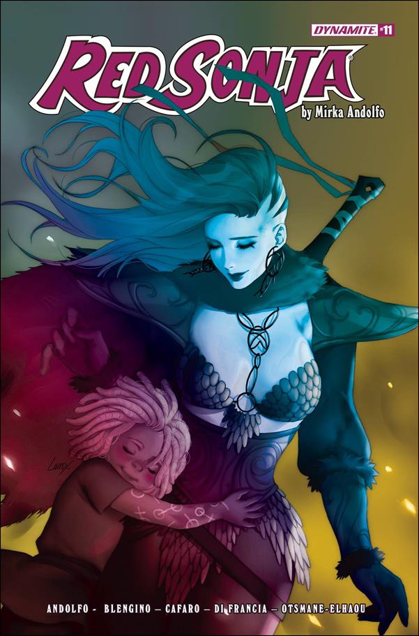 Red Sonja (2021) issue 11-F Leirix Li Ultraviolet Cover