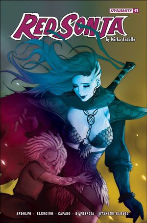 Red Sonja (2021) issue 11-F Leirix Li Ultraviolet Cover