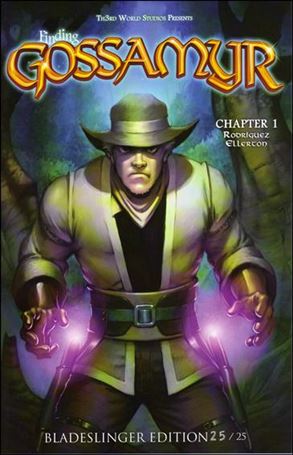 Finding Gossamyr issue 1-E Jim Starlin Bladeslinger Cover 1/25