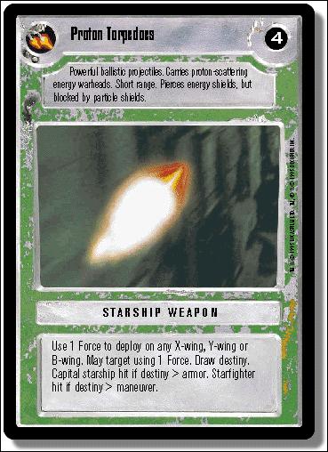 Star Wars: Premiere Limited (Base Set) card 323 Proton Torpedoes