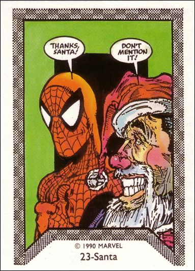 Spider-Man Team-Up (Base Set)   card 23 Santa
