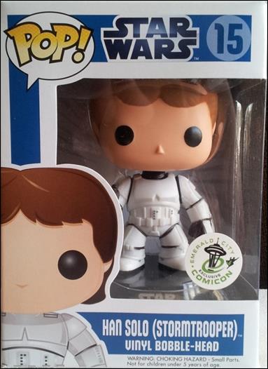 POP! Star Wars figure 15 Han Solo (Stormtrooper) ECCC 2011 1/1000