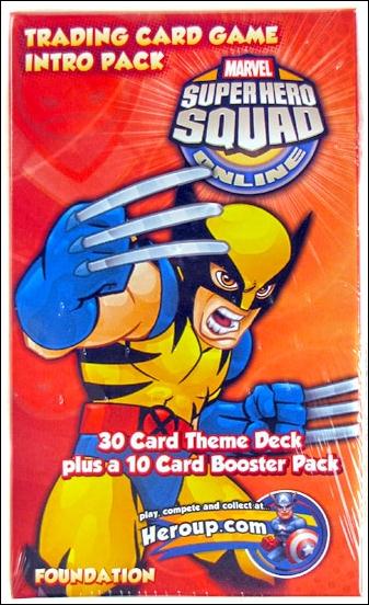 Super Hero Squad card 3-D Starter Deck - Wolverine