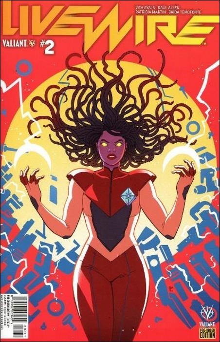 Livewire issue 2-D Paulina Ganucheau Pre Order Cover 