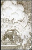 Jurassic Park (2010) issue 2-C Art Adams 1:10 Virgin Sketch Cover