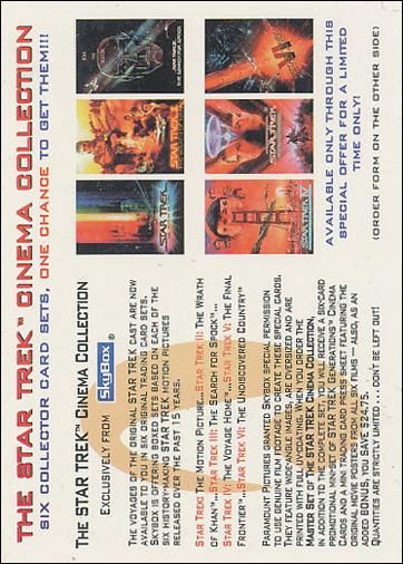 Star Trek: The Next Generation - The Episode Collection Season Five (Cinema Collection Offer)  card nn Season 5 Cinema Collection Offer Card